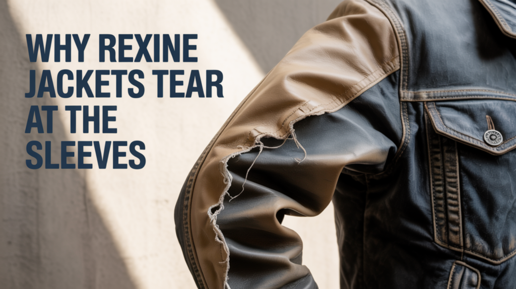 Why Rexine Jackets Tear at the Sleeves