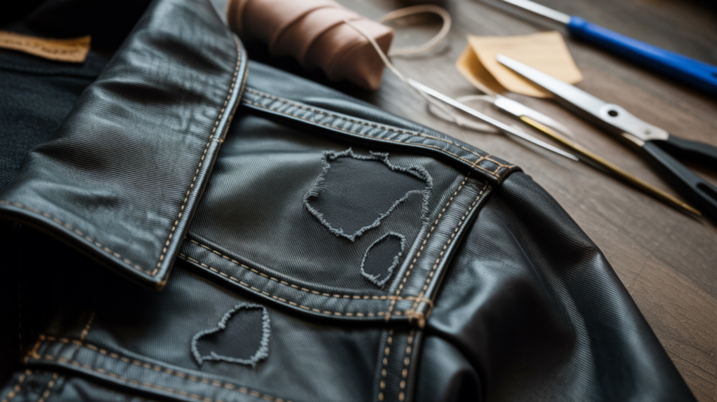 Rexine Jacket Tearing Problems