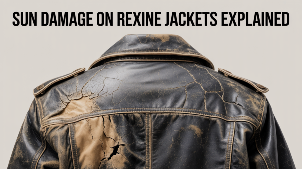 Sun Damage on Rexine Jackets Explained