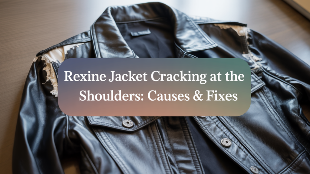 Rexine Jacket Cracking at the Shoulders: Causes & Fixes