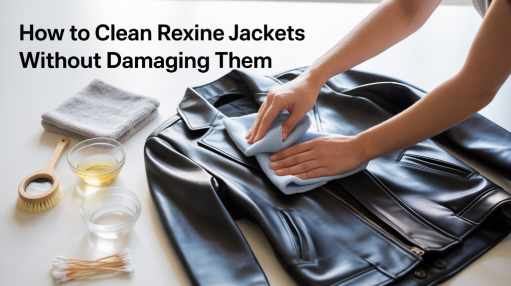 How to Clean Rexine Jackets Without Damaging Them