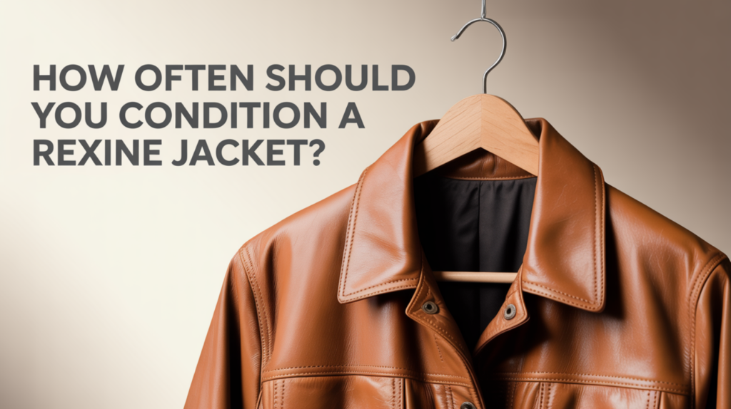 How Often Should You Condition a Rexine Jacket?