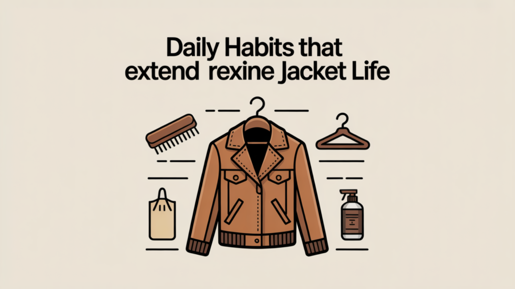 Daily Habits That Extend Rexine Jacket Life