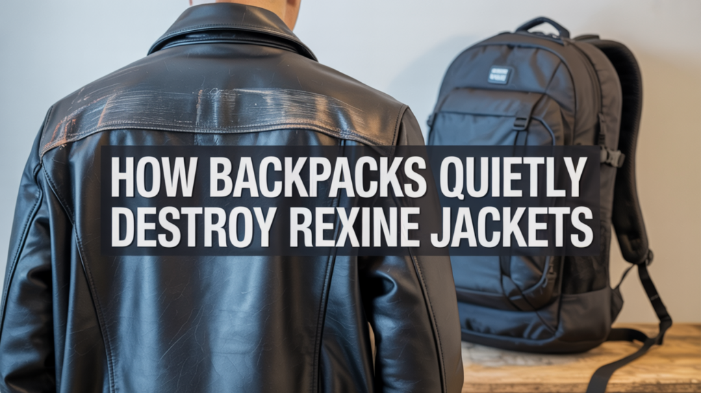How Backpacks Quietly Destroy Rexine Jackets